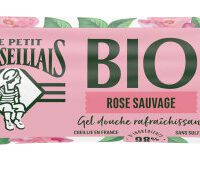 Navulling Douche Gel Bio Wilde Roos vloeibare zeep